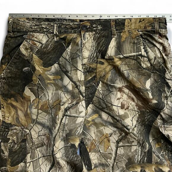 Outfitters Ridge Realtree Hardwoods Camouflage Camo Cargo Pants XL Hunt 40 x 32 - Picture 11 of 11